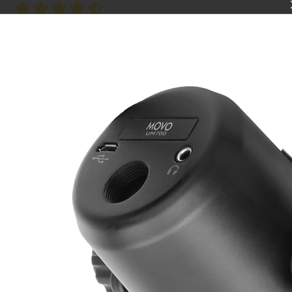 OVO UM700 USB Microphone - Black and Teal - Picture 10 of 12